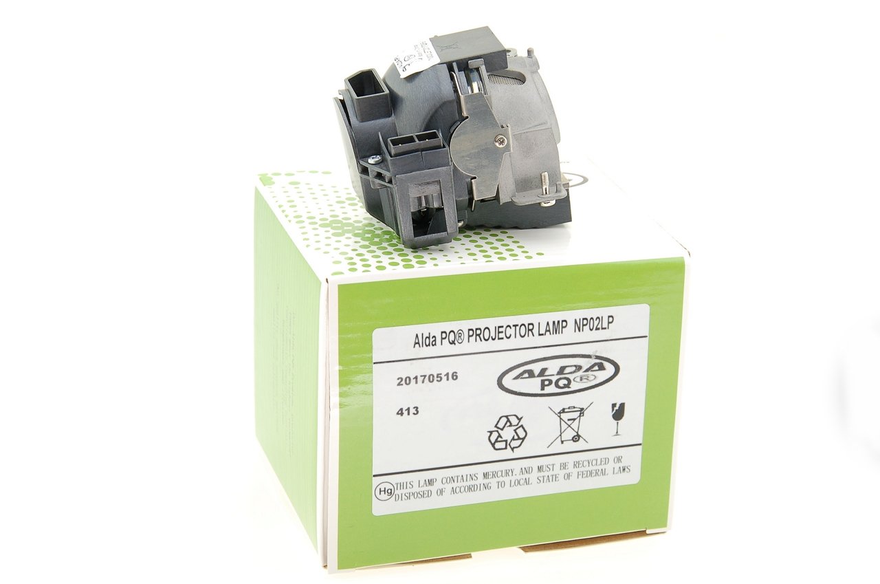 Premium, Beamerlampe kompatibel mit NEC NP02LP Projektoren, Projektorlampe mit Gehäuse