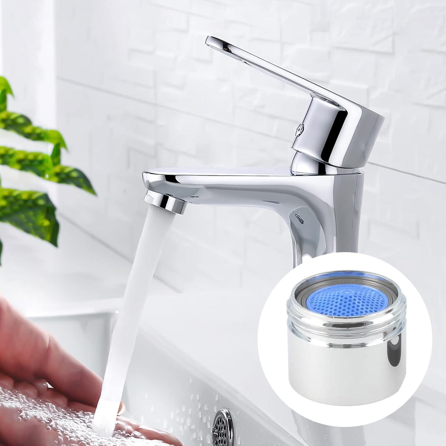 Aeratori Per Rubinetto M18.5 - Set Da 10 Pezzi Con Chiavi, Risparmio Idrico - Foto 5