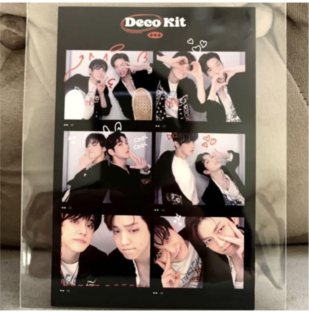 Amazon.co.jp: txt ヨンジュン × スビン デコキット 6カット フォト