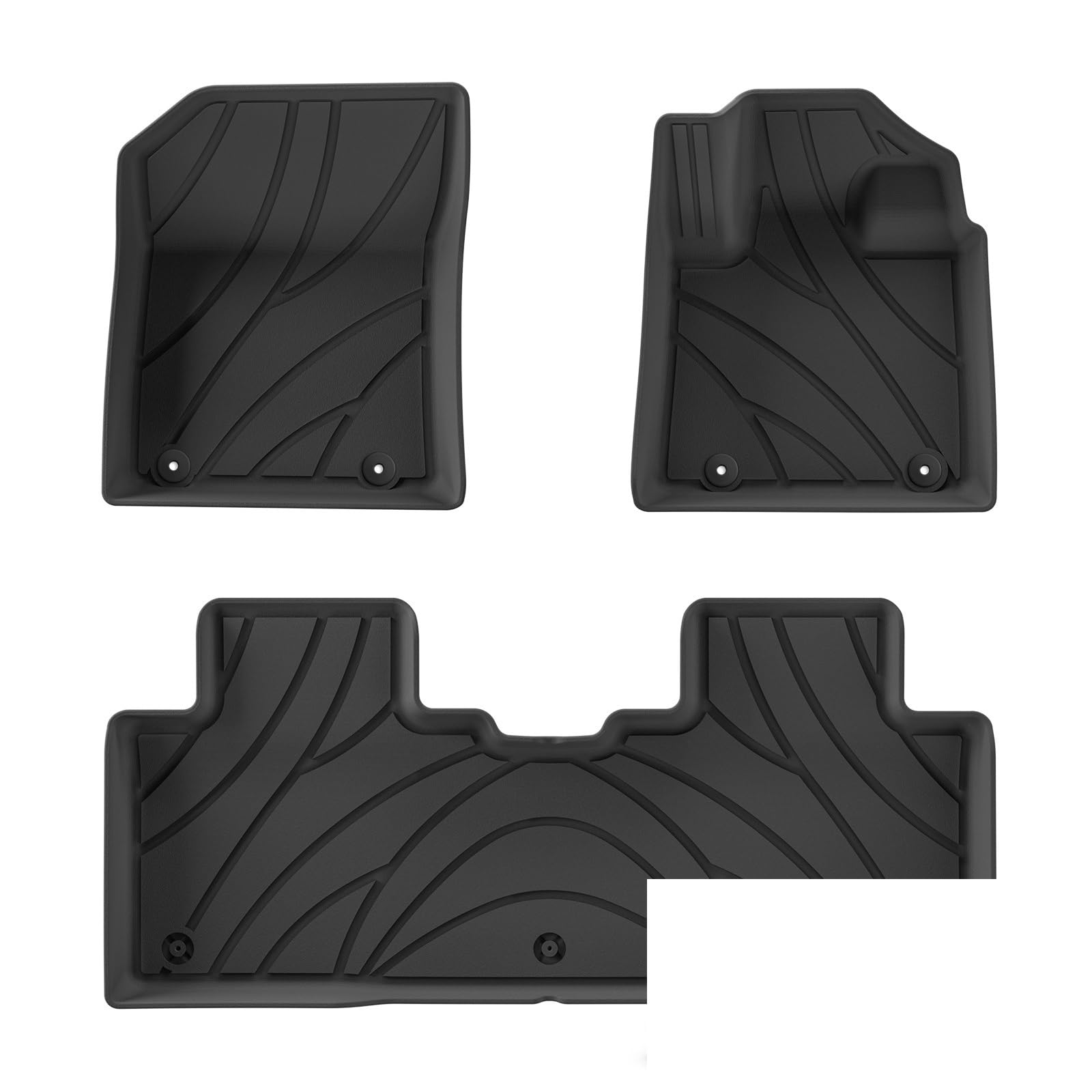maty samochodowe Do Geely EX5 2025 2026 dywaniki samochodowe | Do Geely podkładki bagażnika Cargo Liner akcesoria wewnętrzne prawy napęd(RHD 3PCS)