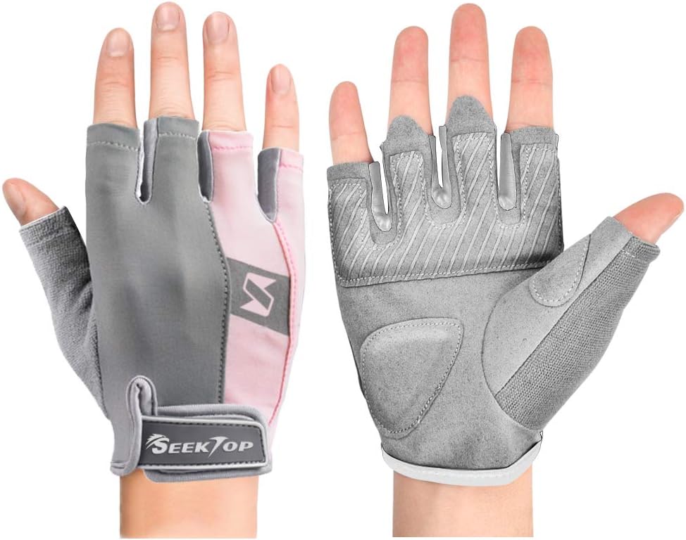 Seektop Gym Gloves Workout Gloves Weight Lifting Gloves for Men, Women's Exercise Gloves for Powerlifting, Gym, Full Palm Protection, Breathable & Non-Slip : Sports & Outdoors