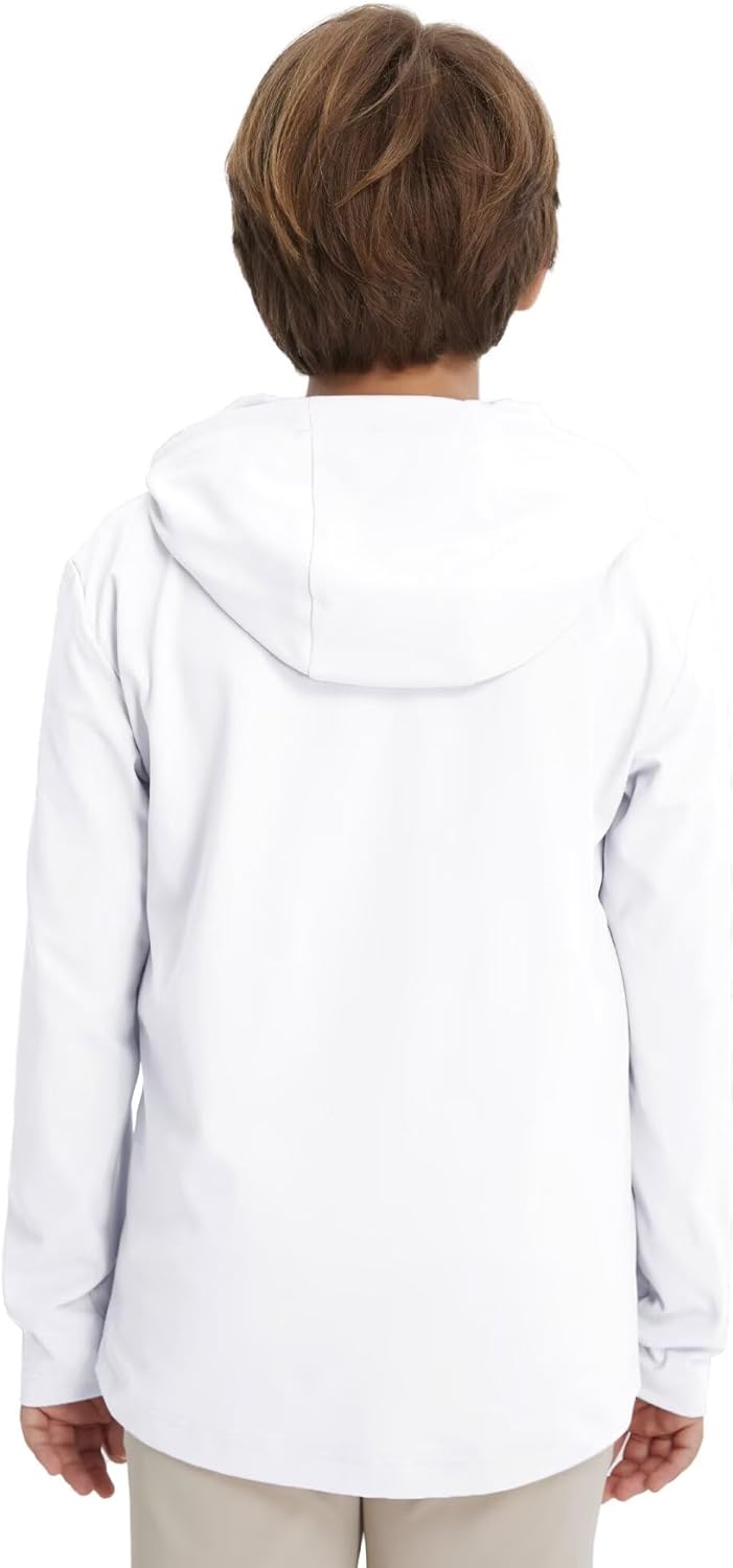 M MAELREG Boys'Pullover Hoodie with Kangaroo Pocket Lightweight Youth Long Sleeve Hooded Sweatshirts for Kids Size 6-16 Years - Image 3