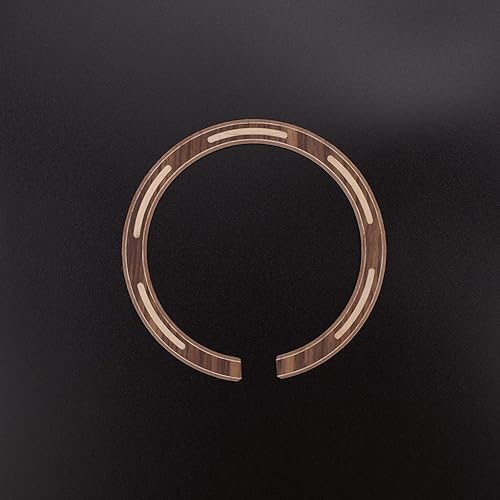Miniatura 6 de Alnicov 1 agujero de sonido para guitarra con incrustaciones de madera para guitarra acústica, accesorio de bricolaje palisandro