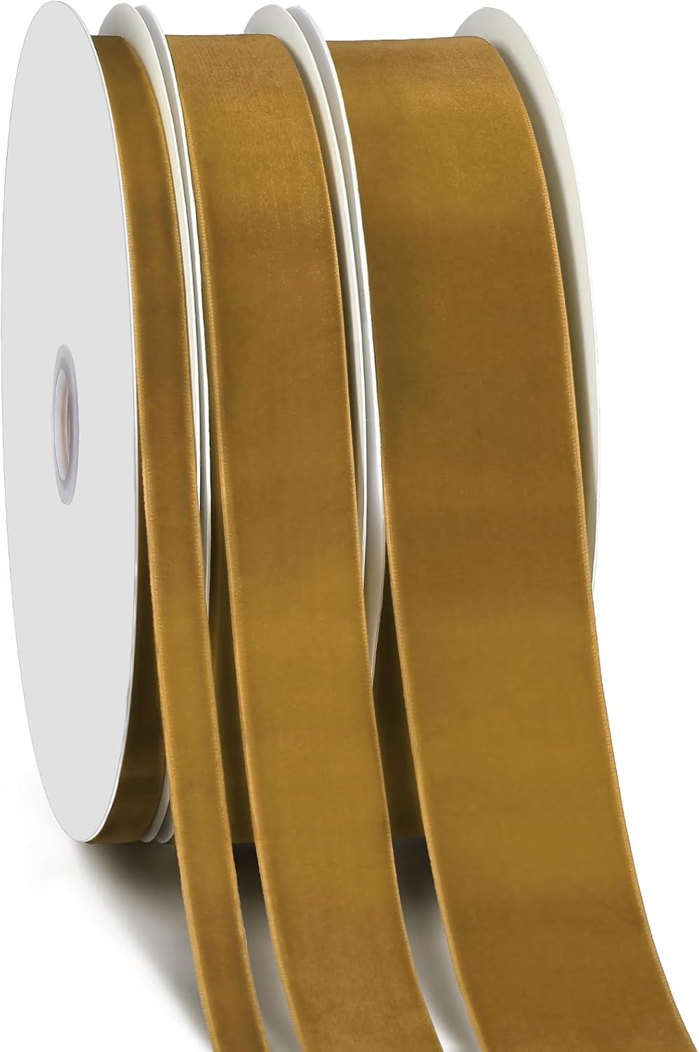 75 Yards/ 3 Rolls Vintage Velvet Ribbon Christmas Velvet