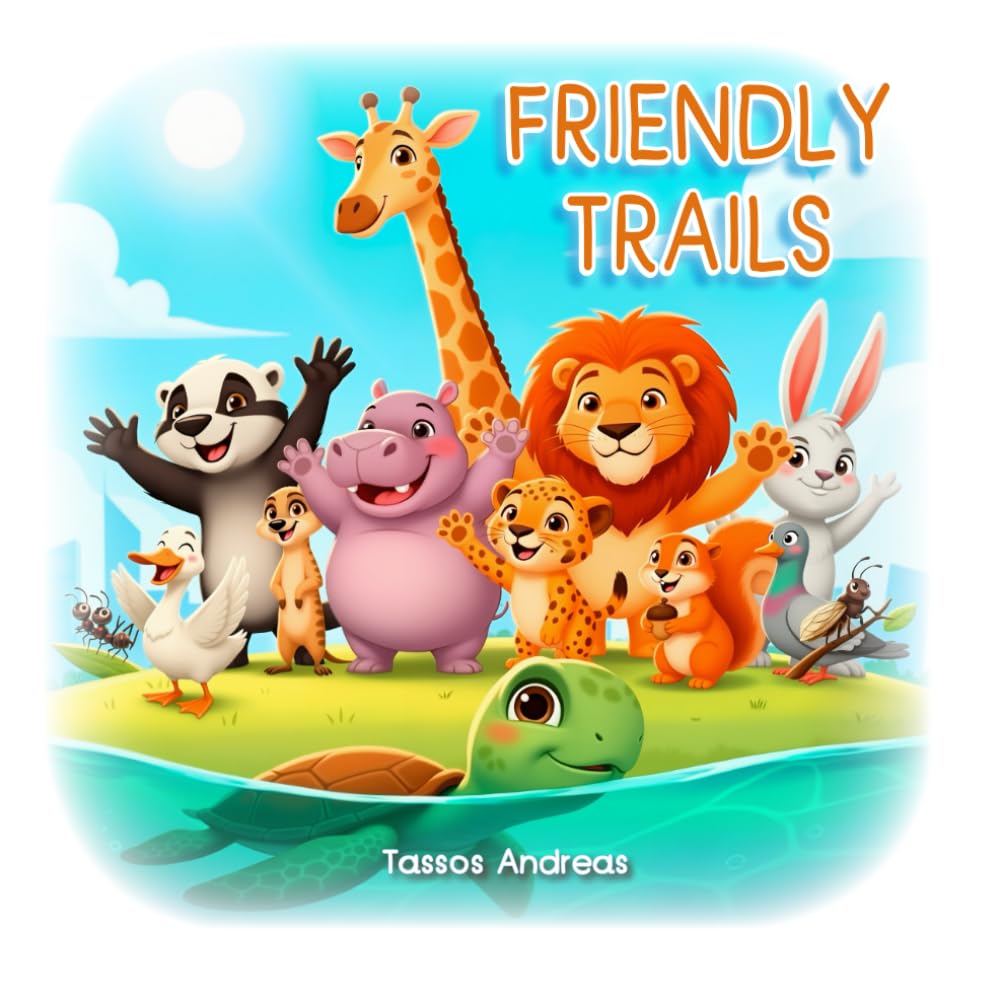 Friendly Trails: A collection of 7 beautiful animal tales on life lessons: empathy, self-love, diversity and uniqueness, the value of art, and the environment.