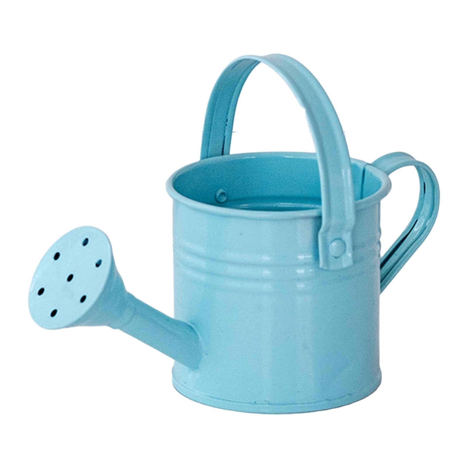 Glifora Storage Bucket with Handle - Thickened Anti-Rust Iron Container, Flower Pot Desktop Organiser for Makeup Brush and Pen