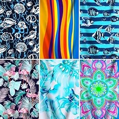 Blue Boho Clown Fish Shell Firebird Stripe