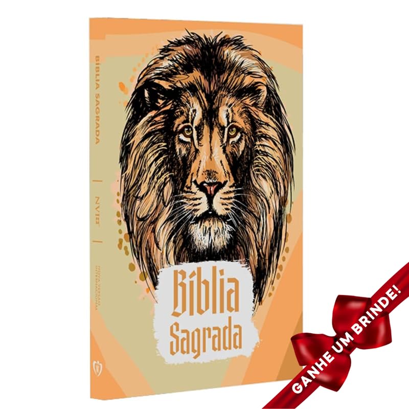 Bíblia Sagrada | NVI | Letra Normal | Capa Dura | Slim | Leão King