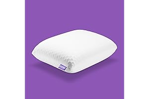 Harmony Anywhere Pillow: Purple Comfort on the Move