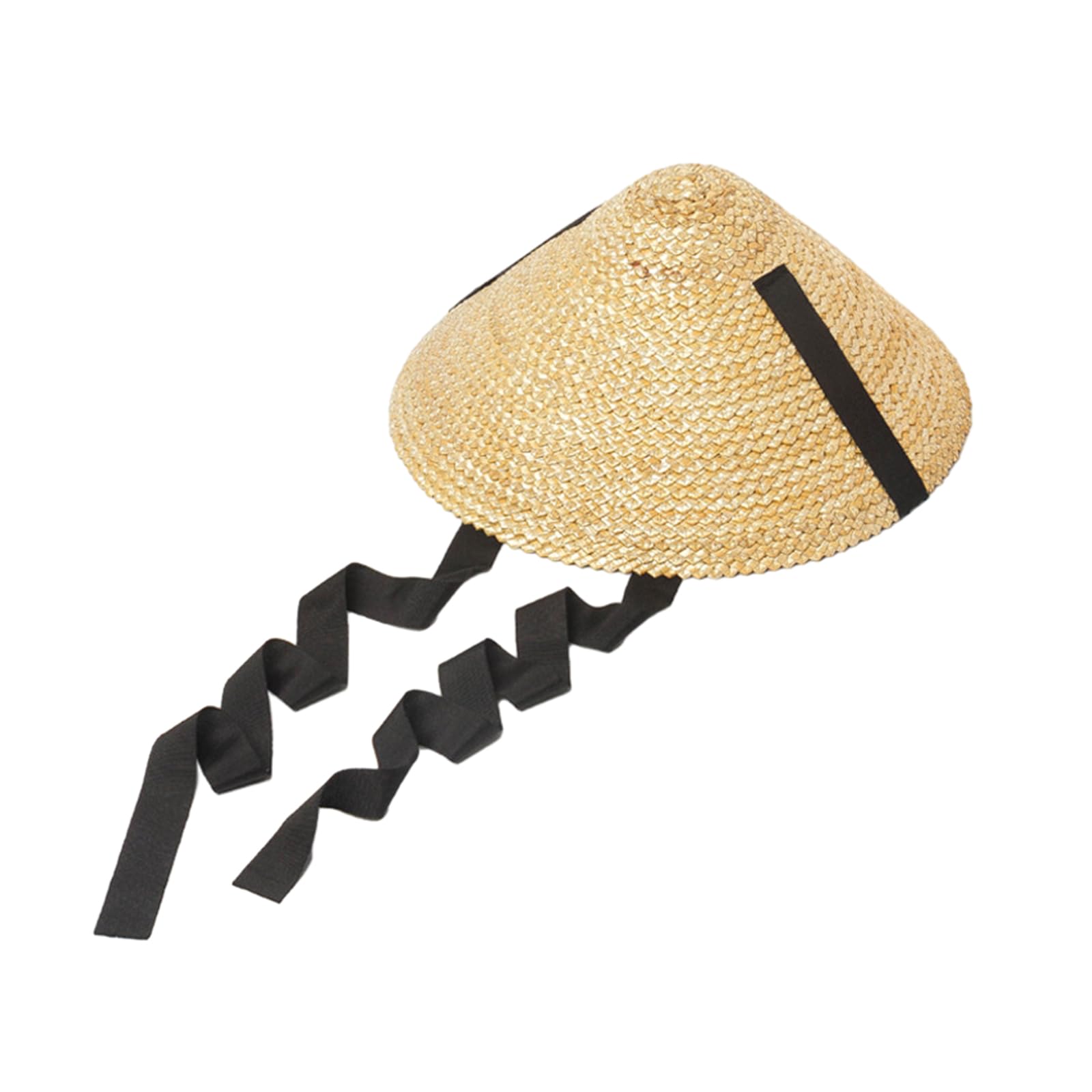 Per donne e adolescenti, unisex, per esterni, a tesa larga, primaverile e anti-UV, cappello di paglia da donna, cappello di protezione solare da donna, decorazione per adolescenti, largo