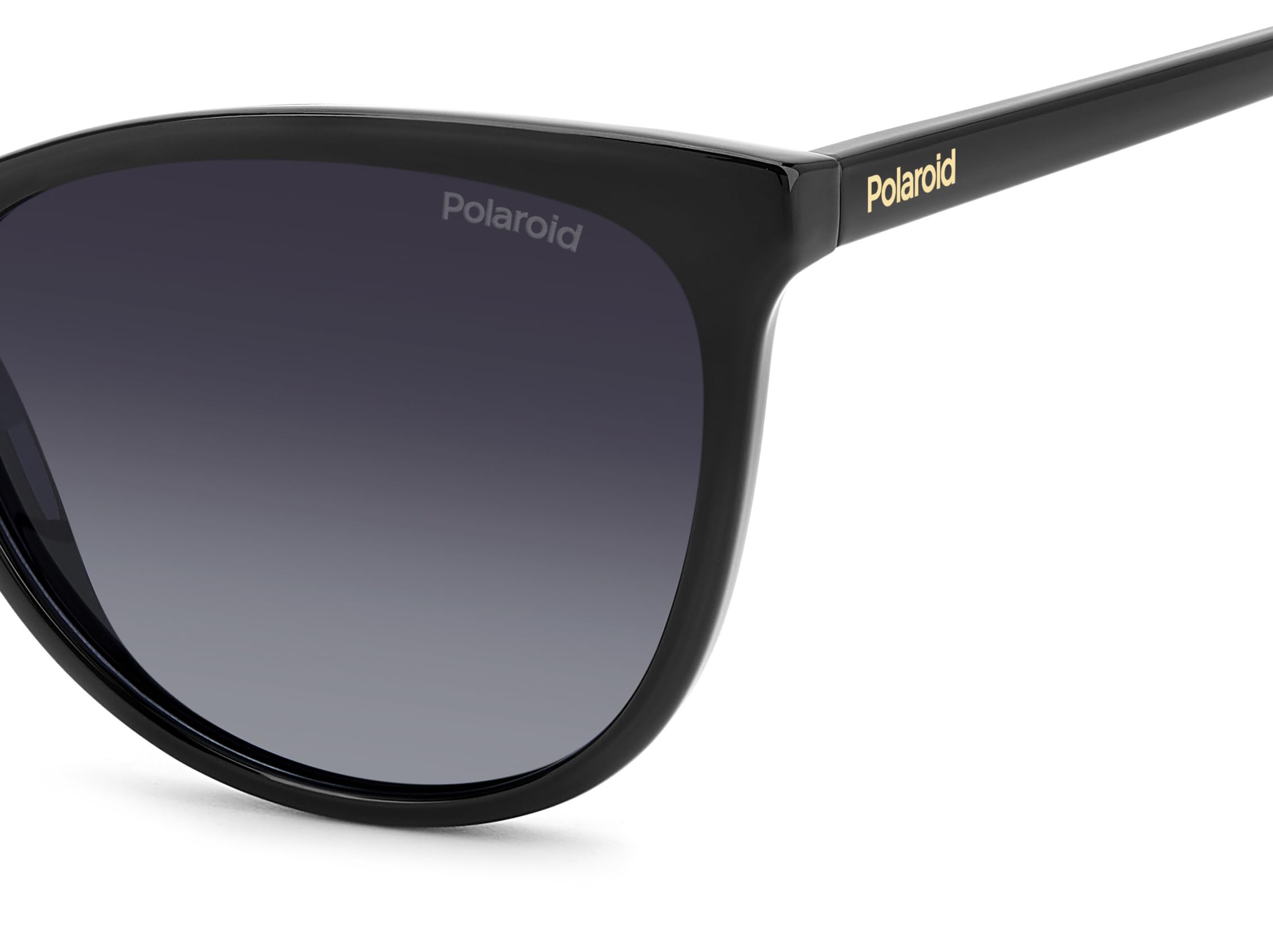 Polaroid Okulary damskie, Kolor: czarny, 55/17/145