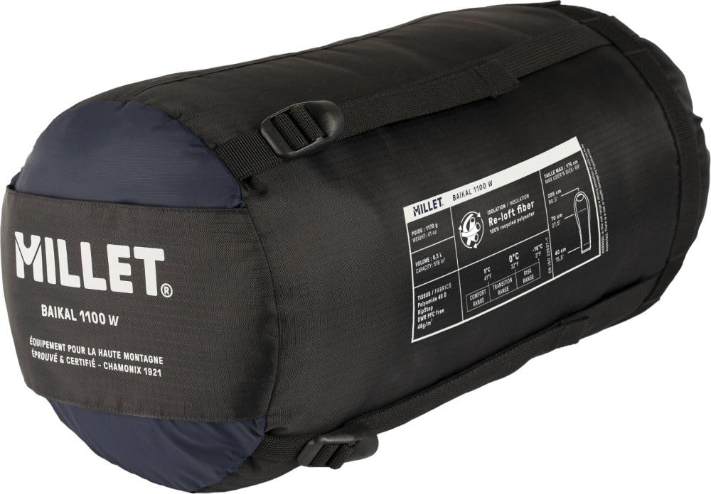 MILLET Baikal 1100 W Damski, Niebieski (Nowe Logo), Jeden Rozmiar