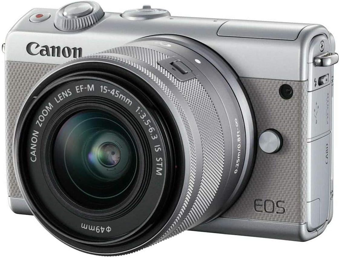 Canon EOS M100 Silver + 15-45mm – Canon product photo