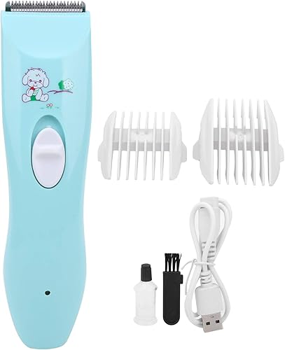 Zerodis Cortadora de pelo para bebés, recortadora eléctrica ultrasilenciosa, recargable por USB, kit de corte de pelo inalámbrico, carga rápida,