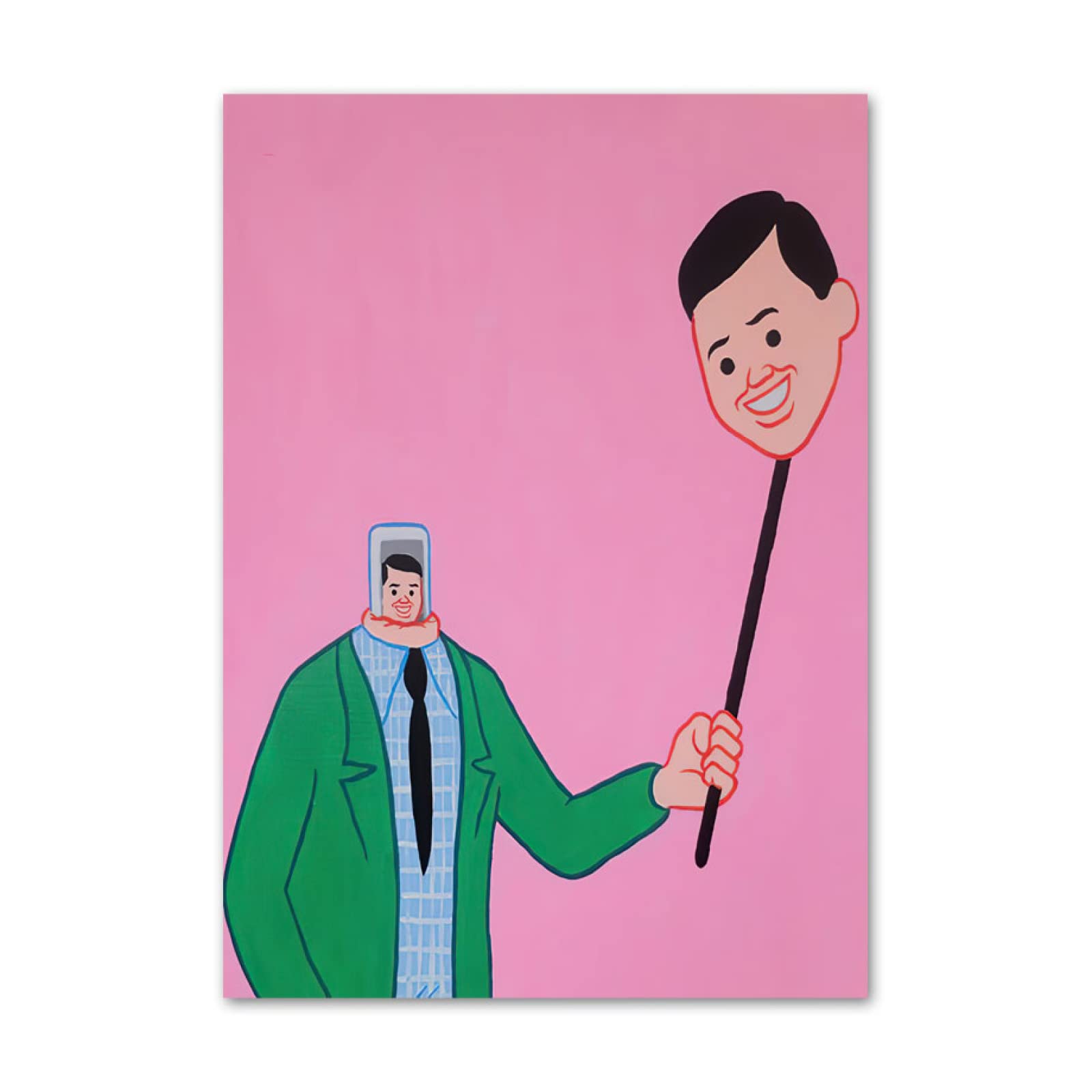 Joan Cornella Poster Humor Illustration PaintingJoan