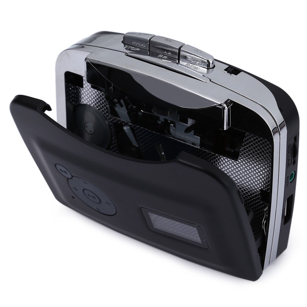 EzCap 230 Reproductor de Casete y Convertidor de Cinta a MP3 sin Ordenador con USB