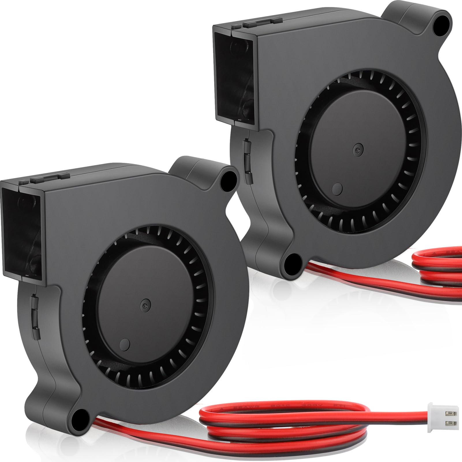 2-Pack 50mm DC Brushless Blower Fans