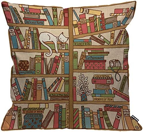 HGOD DESIGNS Black and White Jagged Cushion Cover,Geometric Abstract Throw Pillow Case Home Decorative for Men/Women Living Room Bedroom Sofa Chair 18X18 Inch Pillowcase 45X45cm