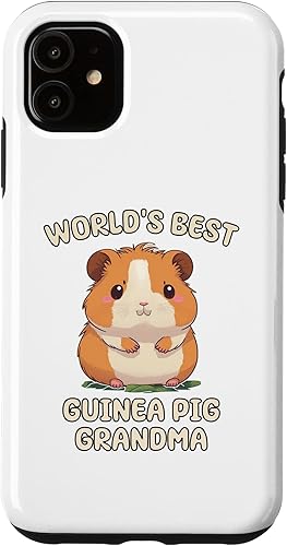 Miniatura 10 de iPhone 12 mini Funny Worlds Best Guinea Pig Grandma Nana Case