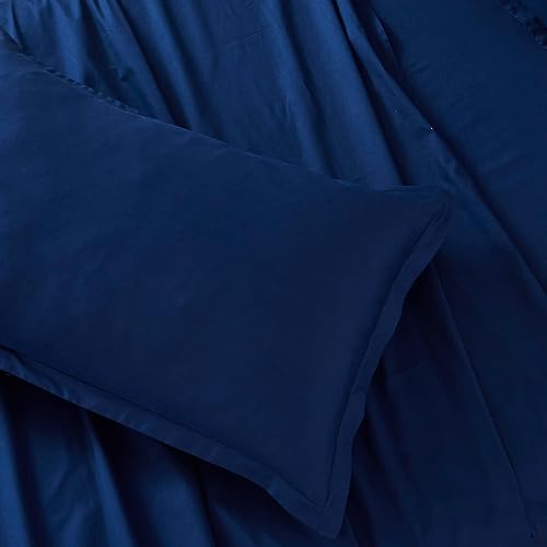 Miniatura 6 de Brandream Juego de funda de edredón para niños, tamaño individualindividual XL, 100% algodón orgánico, 2 piezas, juego de funda de edredón para