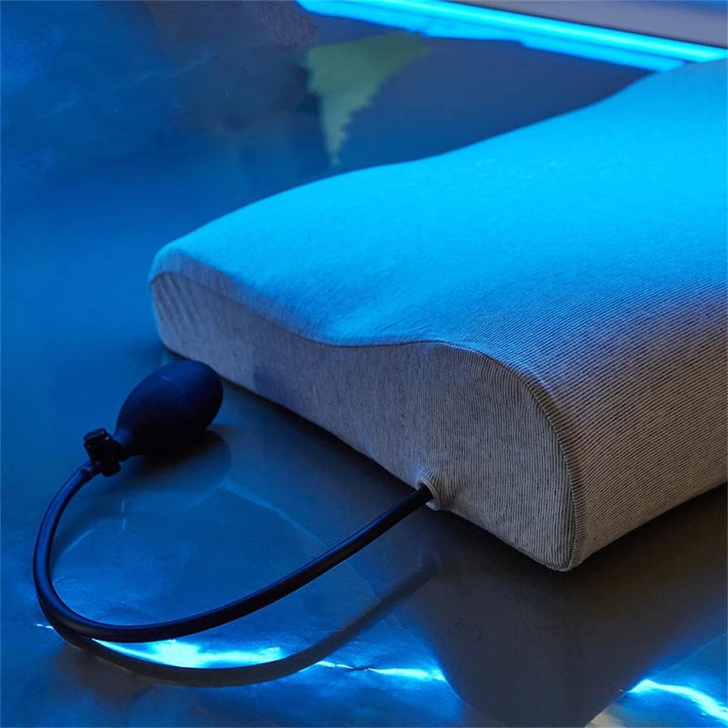 JJZXD 頸椎枕インフレータブル調節可能な曲率矯正ハイライトメモリー