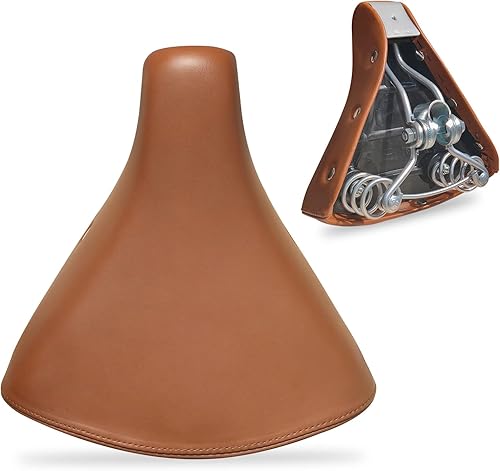 Miniatura 3 de BOOSDEN Bicycle Seat, Comfortable Padded Cruise Wide Bike Seat for Man & Woman, Bike Saddle with Shockproof Memory Foam, Waterproof Universal