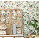 RoomMates Holalola Selva Blue Peel and Stick Wallpaper, RMK12158RL