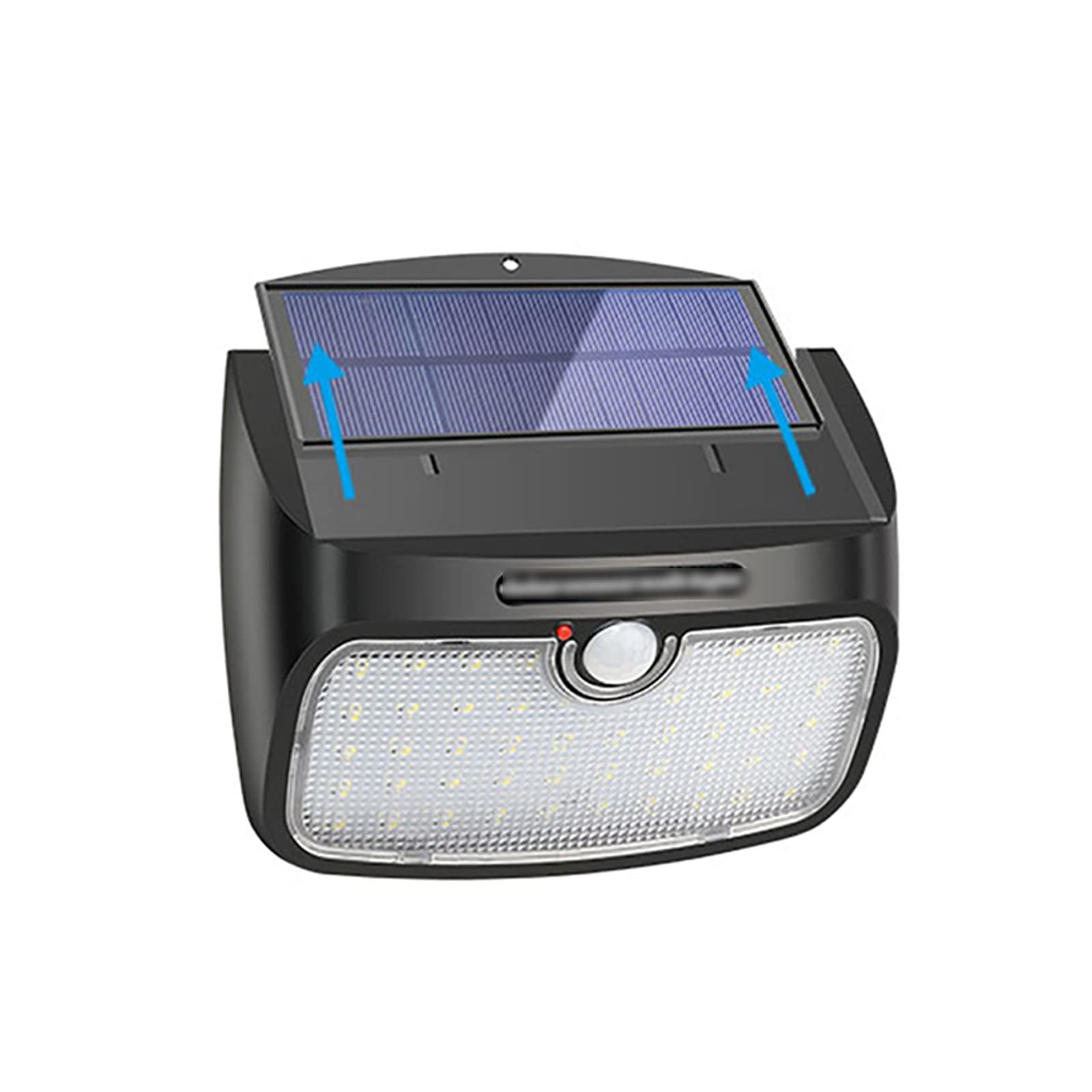 HELCEKOU Detachable Motion Sensor Solar Lamp Waterproof Lights For Outdoor Path Yard And Garden Walls