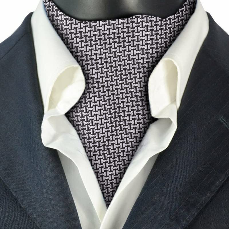 Image of The Tie Hub Microfibre Cravat for Men - Formal & Wedding Occasion Wear