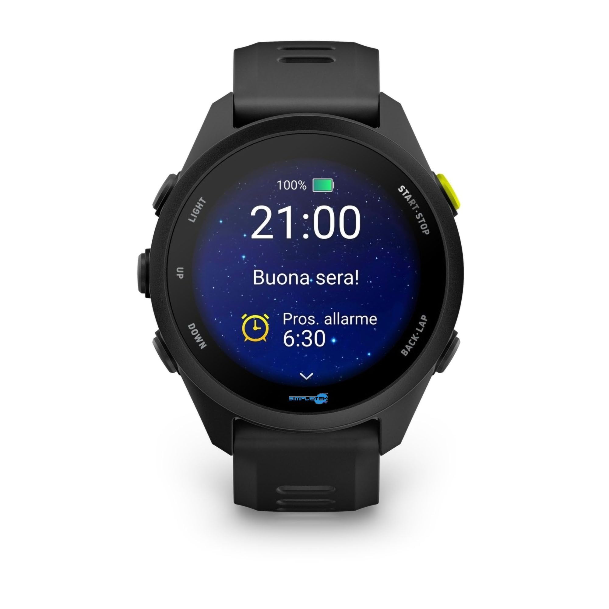 SIMPLETEK - Smartwatch GPS pour la course Amoled Cardio Métriques avancées