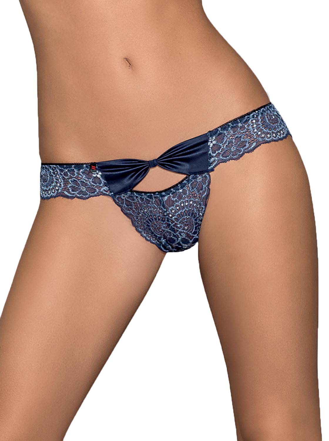 Selente Love & Fun Women's Thong, Partially Ouvert, Made in EU