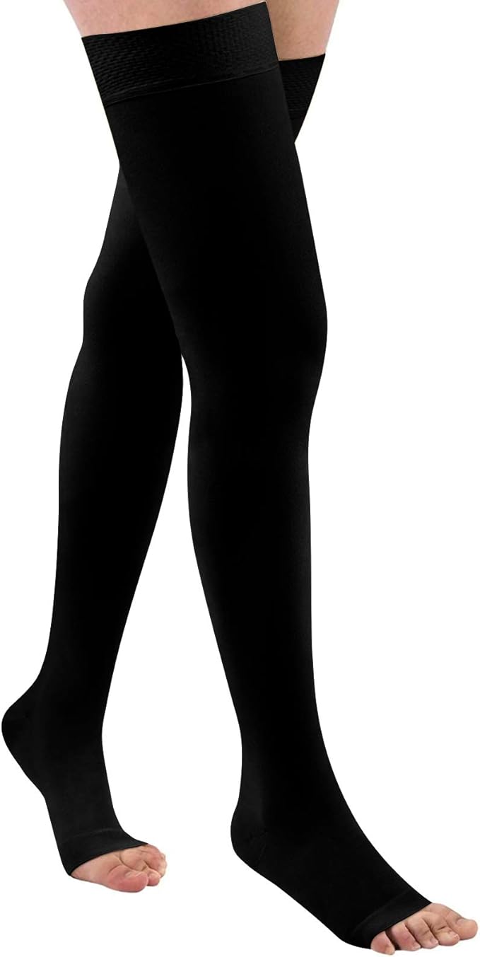 Thigh High 2032 mmHg Compression Stocking Toeless Compression Socks for women & men