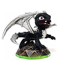 Vista 1 de Skylanders Spyros Adventure LOOSE Mini Figure DARK Spyro SILVER Wings Includes Card Online Code