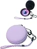 Storage Case for Tamagotchi Paradise Game Console, with Lanyard + Track Clip,Waterproof,Shockproof,Anti-Scratch, Easy to Use and Carry,Case Only (Purple)