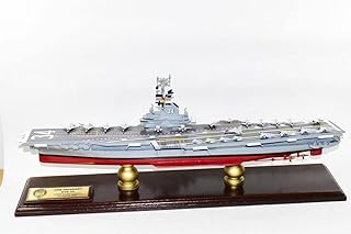 USS Oriskany CVA-34 Aircraft Carrier Model,Navy,Scale Model,Mahogany,Essex Class,24 inch
