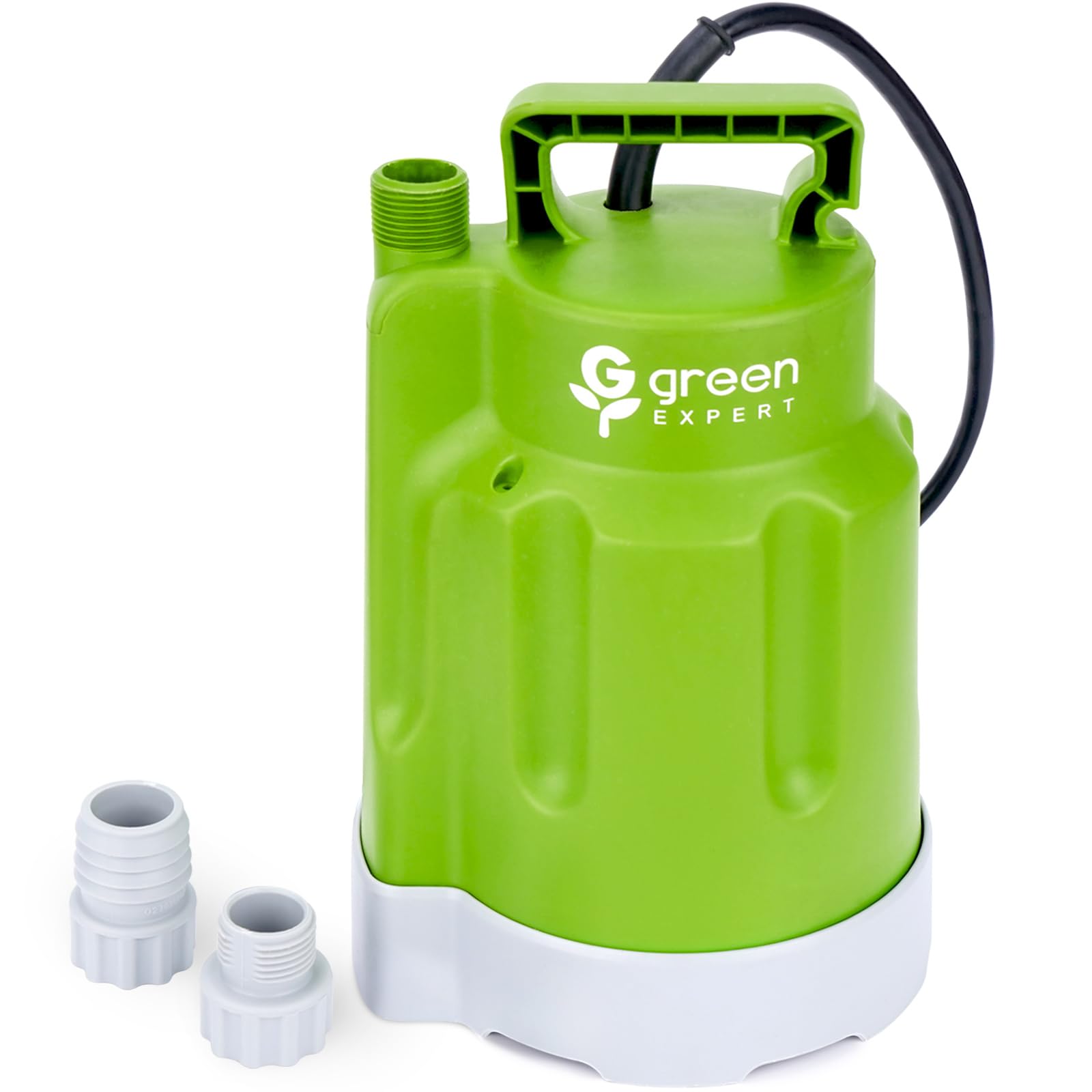 G green EXPERT Green Expert 203618 1/4Hp Portable Submersible Utility Water Pump 1585 Gph High Flow For Quick Flood Water Removal, Household Diy Drain Pump, Suit To Standard Garden Hose