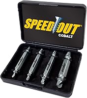 Vista 2 de Ontel SpeedOut - Kit extractor de tornillos dañados cobalto, juego de 4 piezas