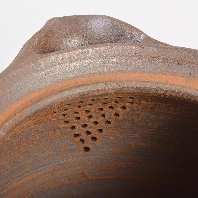 珍品】景徳鎮 十二支 小筆筒 煎茶道具 備前焼 緒方一輝作 宝瓶 共布