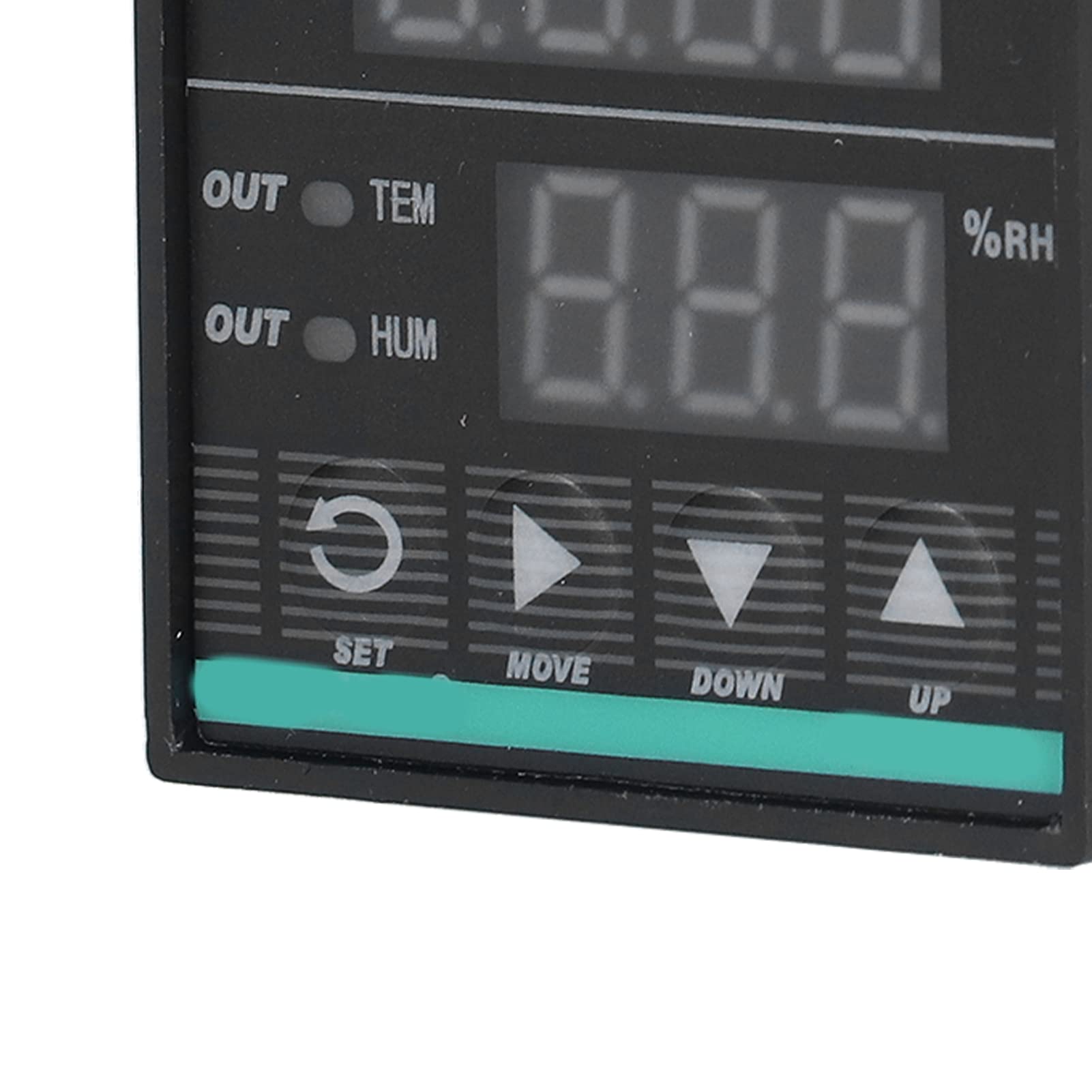 Kontroler temperatury i wilgotności o wysokiej dokładności, cyfrowy inteligentny monitor MH0348-DIN AC85‑265V