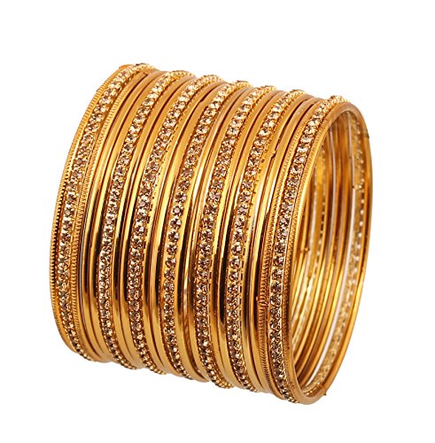 Touchstone Citrine Golden Bangle Collection