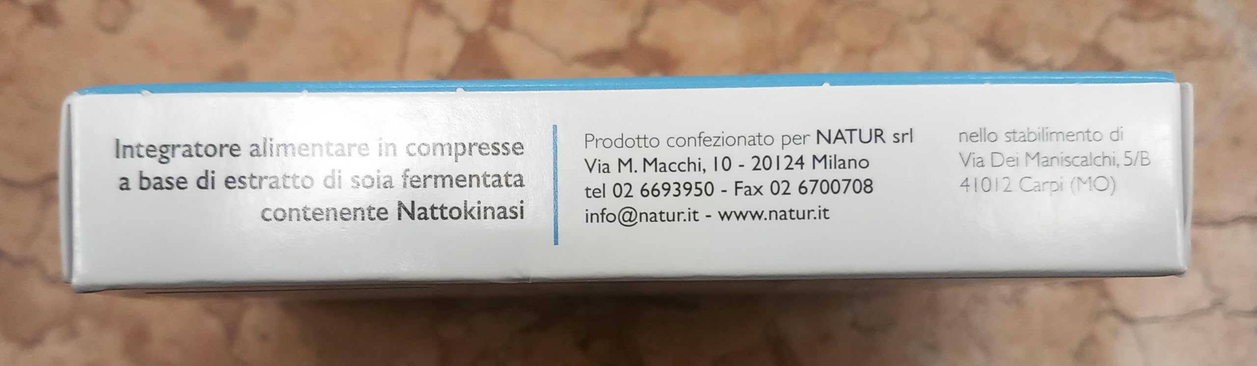 Natur Natto NFCP, Integratore Alimentare con Nattokinasi, 60 Compresse