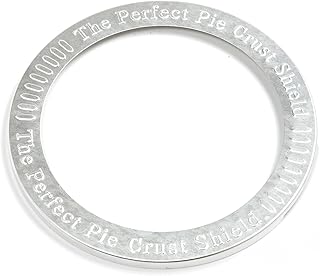Norpro Aluminum 9 Inch Pie Crust Shield, Shown
