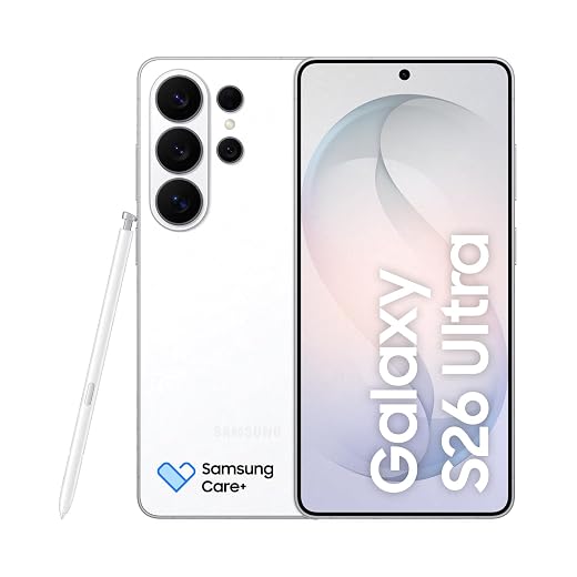 Celular Samsung Galaxy S26 Ultra 5G, 512GB, 12GB RAM, Câmera Quádrupla, Tela Grande de 6.9" - Branco - Você ganha o dobro de memória (512GB) pelo mesmo preço de 256GB