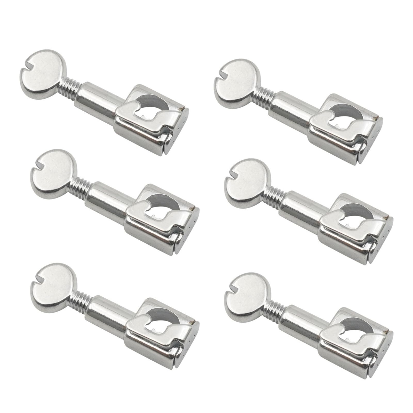EXQIOUR 6Pcs Sewing Machine Needle Clamps Metal Needle Clamp with Screw Sewing Machine Clip Accessories