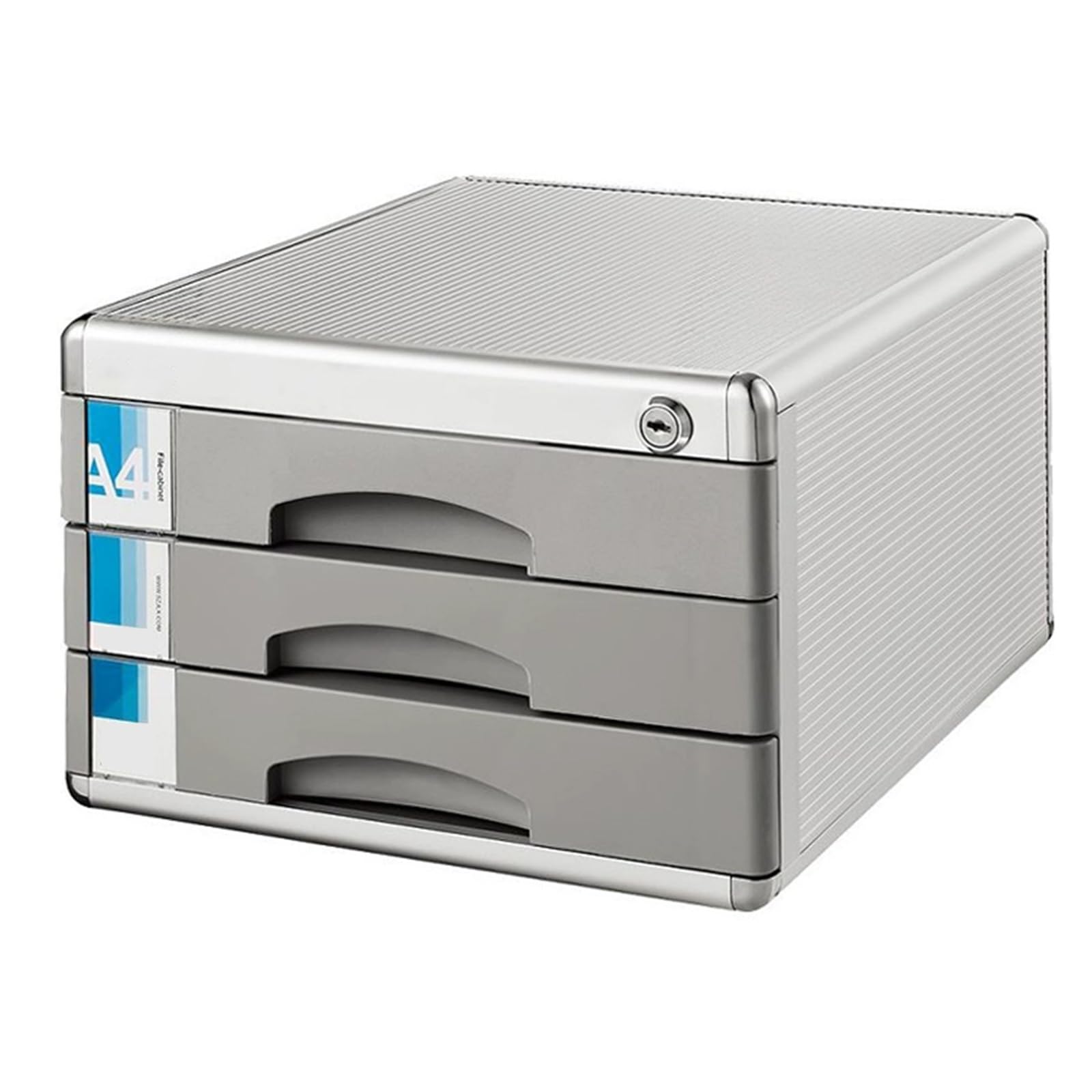 Schedario per scrivania con serratura – Sto Ders a 3 strati per documenti A4 Documenti Forniture per ufficio – Ideale per casa, ufficio e scuola nizat