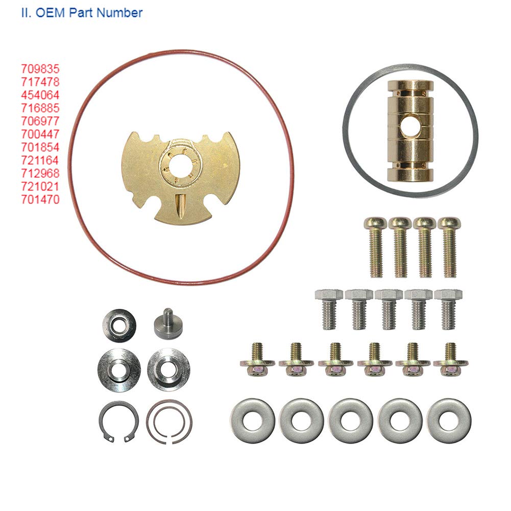 Buy FLOX Turbocharger Rebuild Repair Service kit for Garrett