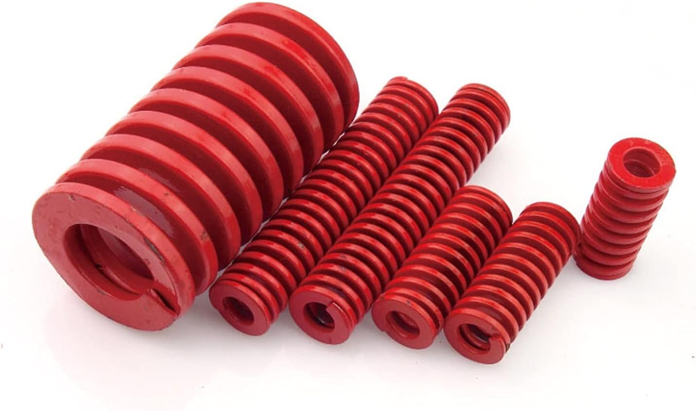 Home Repairs And DIY Springs 1 Piece Of Mold Compression Spring Red Medium-sized Stamping Spring, Used For Hardware Assembly OD 22mm Inner Diameter 11mm Length 20mm-300mm (Length : 150mm)