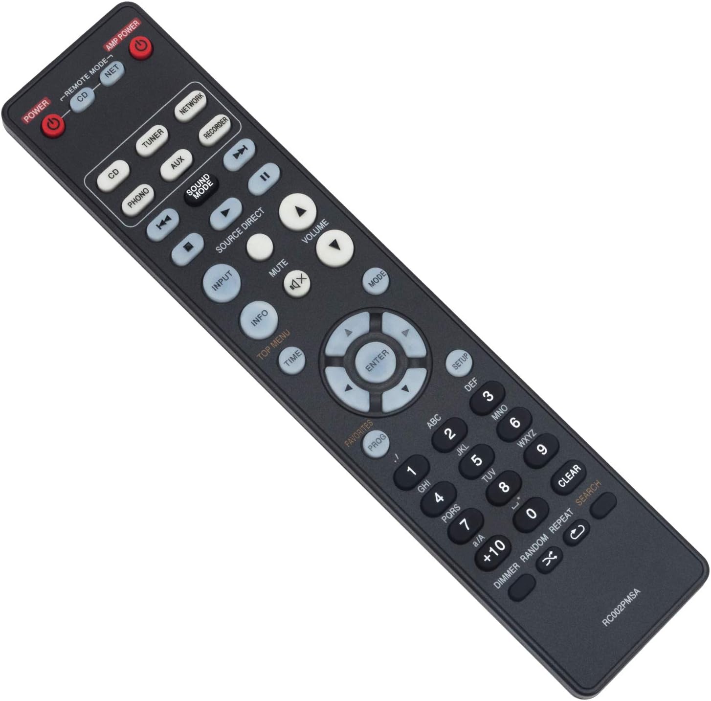 ALLIMITY RC002PMSA Remote Control Replace fit for Marantz Integrated Amplifier 74PM80/05B SA8005 PM-8005 PM8005 - Image 4