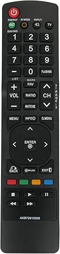Miniatura 4 de AKB72915206 Reemplazo remoto para LG LCD LED TV 32LD450 47LD450 26LE5300 55LD520 19LD350 42LE5300 42LE7300 47LD420 32LD450UACUSWLH 32LD450UACUSWLH