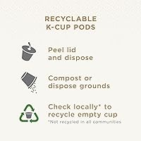 Vista 7 de Peet's Coffee, Medium Roast Decaffeinated Coffee K-Cup Pods for Keurig Brewers - Decaf Especial 32 Count (1 Box of 32 K-Cup Pods)